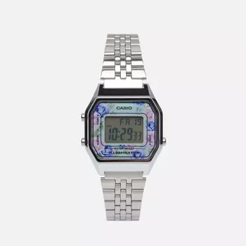 Наручные часы CASIO Vintage LA680WA-2C, цвет серебряный