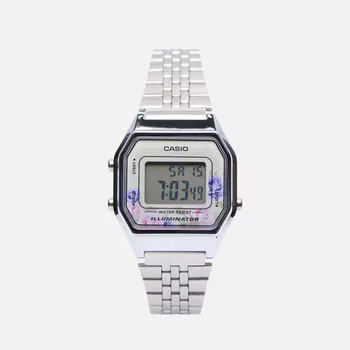 Наручные часы CASIO Vintage LA680WA-4C, цвет серебряный