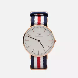 Наручные часы Daniel Wellington Classic Canterbury, цвет синий