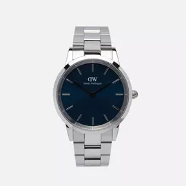 Наручные часы Daniel Wellington Iconic Arctic Large, цвет серебряный