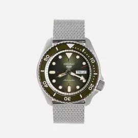 Наручные часы Seiko SRPD75K1S Seiko 5 Sports, цвет серебряный