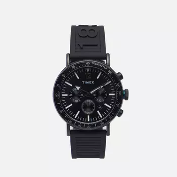 Наручные часы Timex Standard Tachymeter Chronograph, цвет чёрный