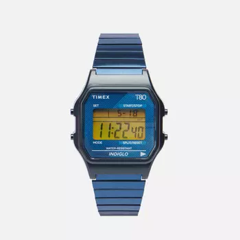 Наручные часы Timex T80, цвет синий