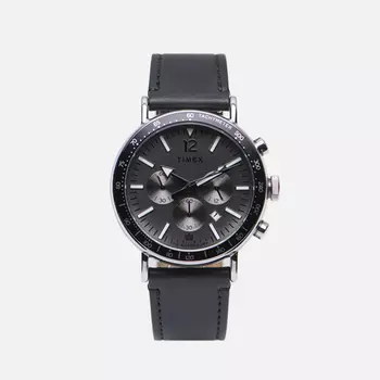 Наручные часы Timex Waterbury Standard Chronograph, цвет чёрный
