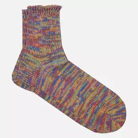Носки Anonymous Ism 5 Color Mix Quarter, цвет фиолетовый, размер 44-46 EU