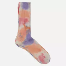 Носки Anonymous Ism Scatter Dye Crew, цвет красный, размер 41-44 EU