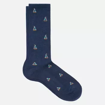 Носки Anonymous Ism Stripes Pile Crew, цвет синий, размер 41-44 EU