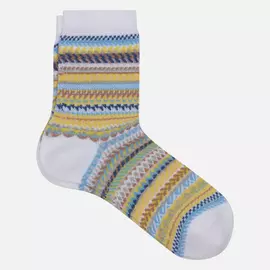 Носки Burlington Digital Fair Isle, цвет белый, размер 36-41 EU