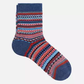 Носки Burlington Digital Fair Isle, цвет синий, размер 36-41 EU