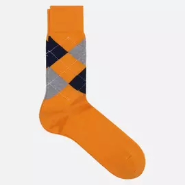 Носки Burlington Manchester, цвет оранжевый, размер 40-46 EU