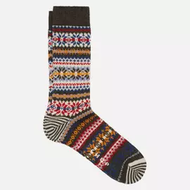 Носки CHUP by Glen Clyde Fair Snow, цвет чёрный, размер 41-44 EU