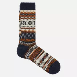 Носки CHUP by Glen Clyde Kussi, цвет синий, размер 36-41 EU