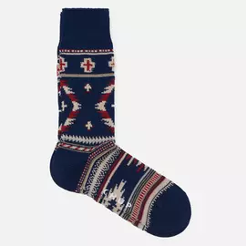 Носки CHUP by Glen Clyde Suerte Fortune, цвет синий, размер 44-46 EU