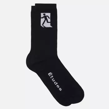 Носки Etudes Tunnel Way Out, цвет чёрный, размер 40-46 EU
