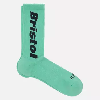 Носки F.C. Real Bristol Bristol Logo Regular, цвет голубой, размер 43-46 EU