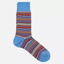 Носки Falke Microblock, цвет голубой, размер 45-46 EU