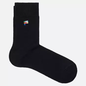 Носки PANGAIA Recycled Cashmere, цвет чёрный, размер 41-45 EU