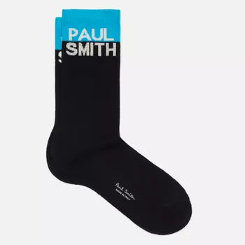 Носки Paul Smith Chidi Logo, цвет чёрный, размер 40-46 EU