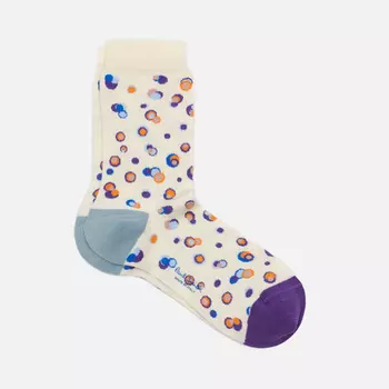 Носки Paul Smith Polar Lights, цвет бежевый, размер 35-40 EU