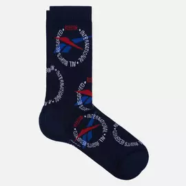 Носки Reebok Classic Polka Dots, цвет синий, размер 40-42 EU