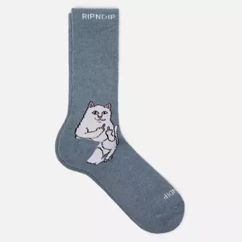 Носки RIPNDIP Lord Nermal, цвет серый, размер 40-46 EU
