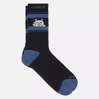 Носки RIPNDIP Peekin Nermal, цвет чёрный, размер 40-46 EU