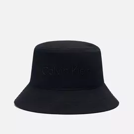 Панама Calvin Klein Jeans Embroidered Logo, цвет чёрный