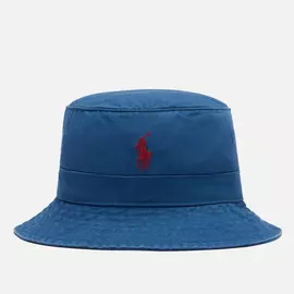 Панама Polo Ralph Lauren Cotton Chino Signature Embroidered Pony, цвет голубой, размер S-M