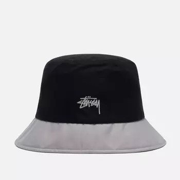 Панама Stussy Outdoor Panel, цвет чёрный, размер S-M