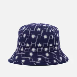 Панама Universal Works Naval Handloom Ikat, цвет синий, размер L