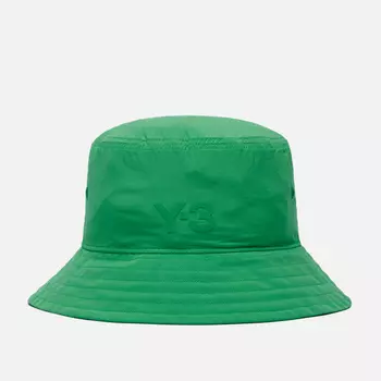 Панама Y-3 Classic Monochrome Logo, цвет зелёный, размер L