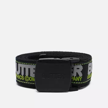 Ремень Butter Goods Program Woven, цвет чёрный