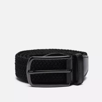 Ремень Lyle & Scott Woven Golf, цвет чёрный, размер M-L