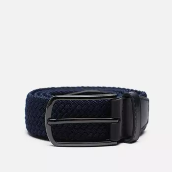 Ремень Lyle & Scott Woven Golf, цвет синий, размер M-L