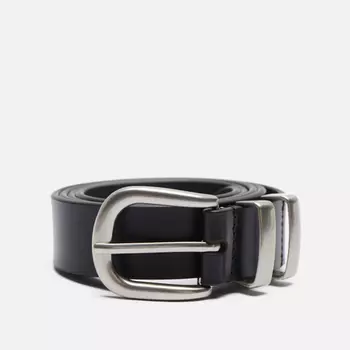 Ремень MKI Miyuki-Zoku Leather, цвет чёрный, размер L