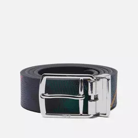 Ремень Polo Ralph Lauren Reversible Tartan, цвет зелёный, размер 36