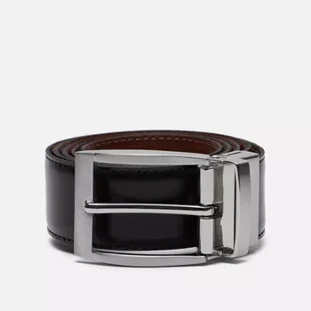 Ремень Timberland Buckle Leather, цвет коричневый, размер M