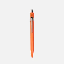 Ручка Caran d'Ache 849 Popline Fluorescent, цвет оранжевый