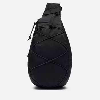 Рюкзак C.P. Company Garment Dyed Nylon B Crossbody, цвет чёрный