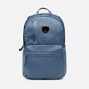Рюкзак C.P. Company Nylon B Lens Garment Dyed, цвет голубой