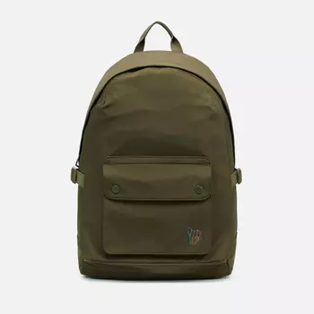 Рюкзак Paul Smith Broad Stripe Zebra, цвет оливковый