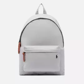 Рюкзак Polo Ralph Lauren Canvas Large Embroidered Logo, цвет серый