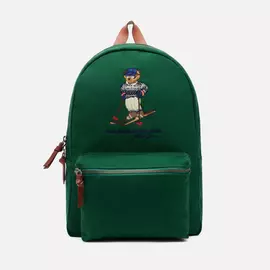 Рюкзак Polo Ralph Lauren Polo Bear Canvas, цвет зелёный
