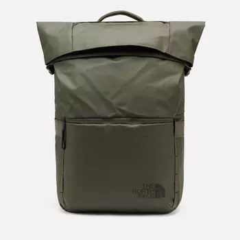 Рюкзак The North Face Base Camp Voyager Rolltop, цвет оливковый