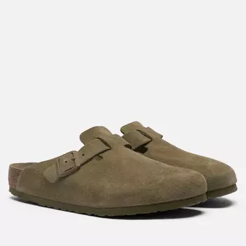 Сандалии Birkenstock Boston Suede, цвет бежевый, размер 36 EU