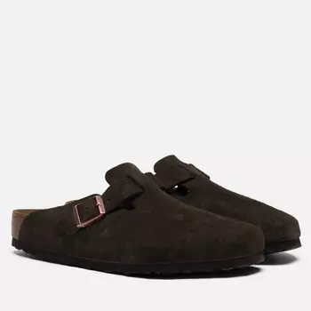 Сандалии Birkenstock Boston Suede, цвет коричневый, размер 38 EU