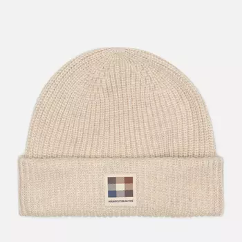 Шапка Aquascutum Active Patch, цвет бежевый