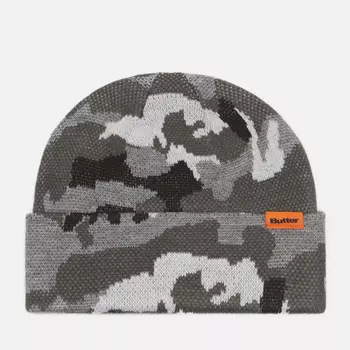 Шапка Butter Goods Camo Cuff, цвет серый