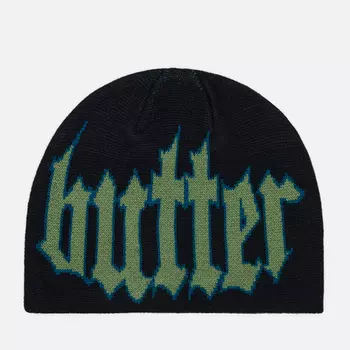 Шапка Butter Goods Crop Beanie, цвет чёрный