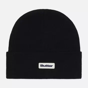 Шапка Butter Goods Tall Cuff Q224, цвет чёрный